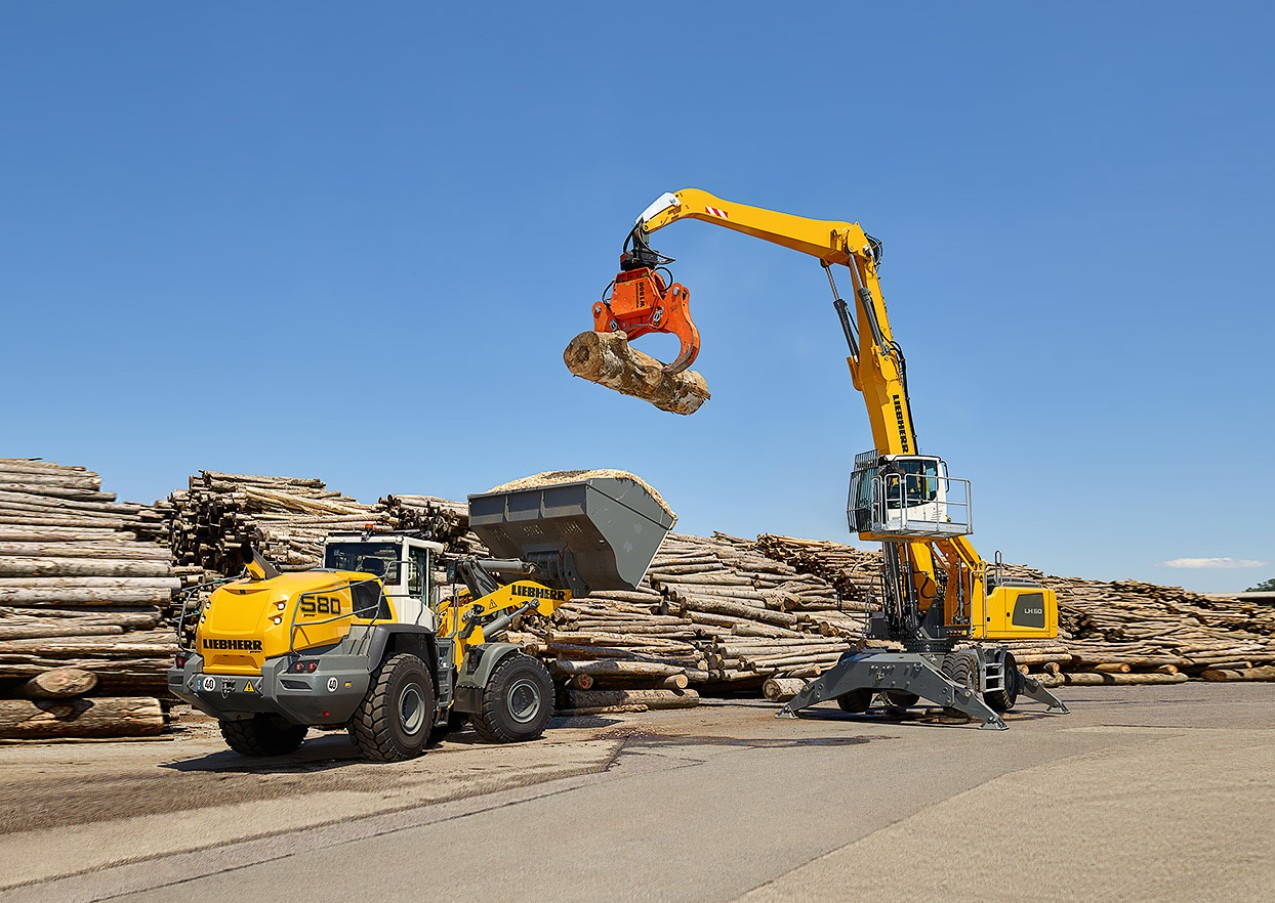 Перегружатель Liebherr LH 50MКолёсный перегружатель Liebherr отличается топливной экономичностью и в...